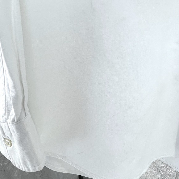 Ralph Lauren Classic Fit Oxford Button Down Shirt White Men's XXL - Picture 7 of 9